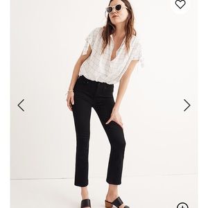 Petite Cali Demi-Boot Jeans in Black Frost